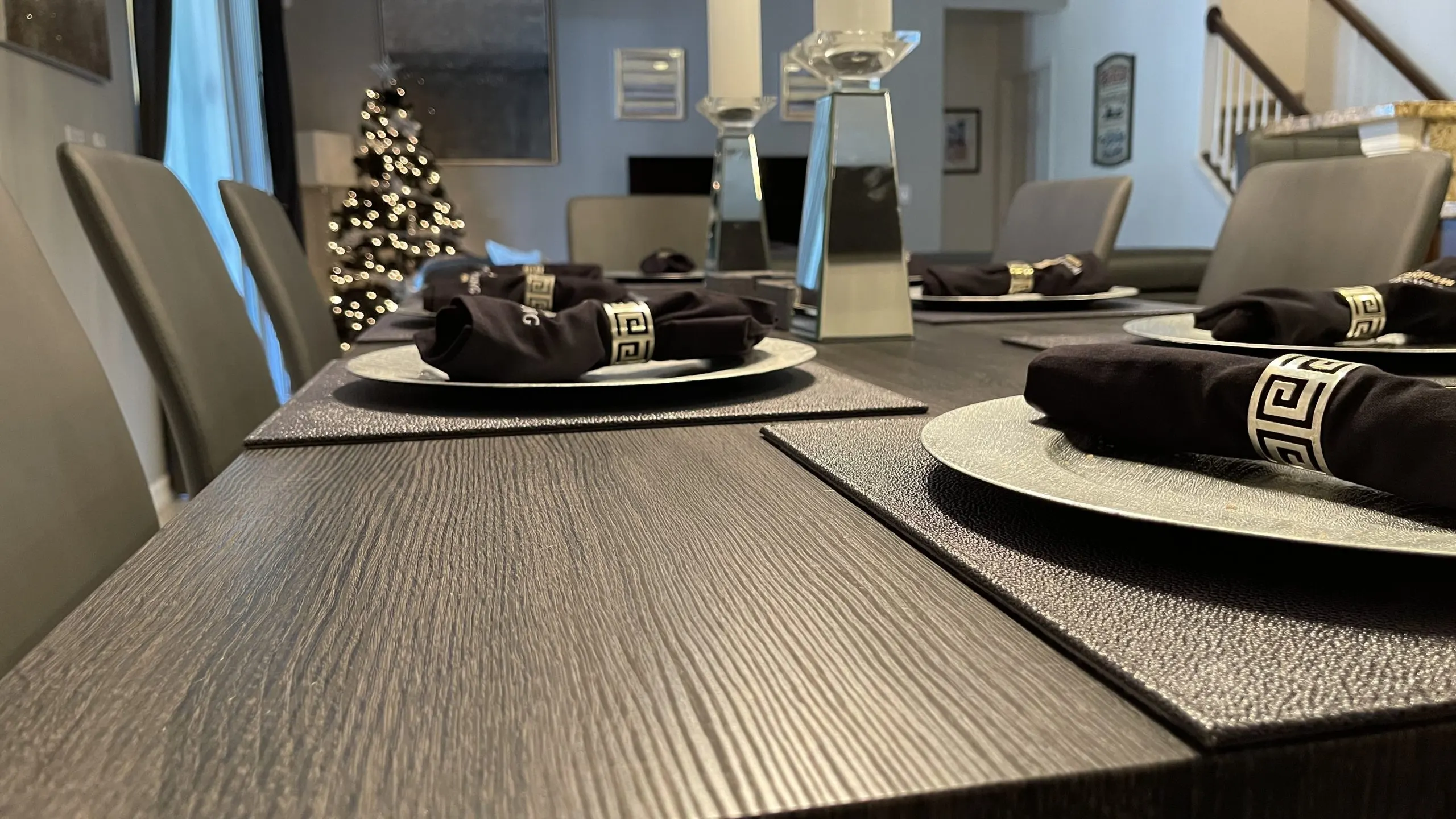 Kitchen, dining and living space at The Watersong Residence