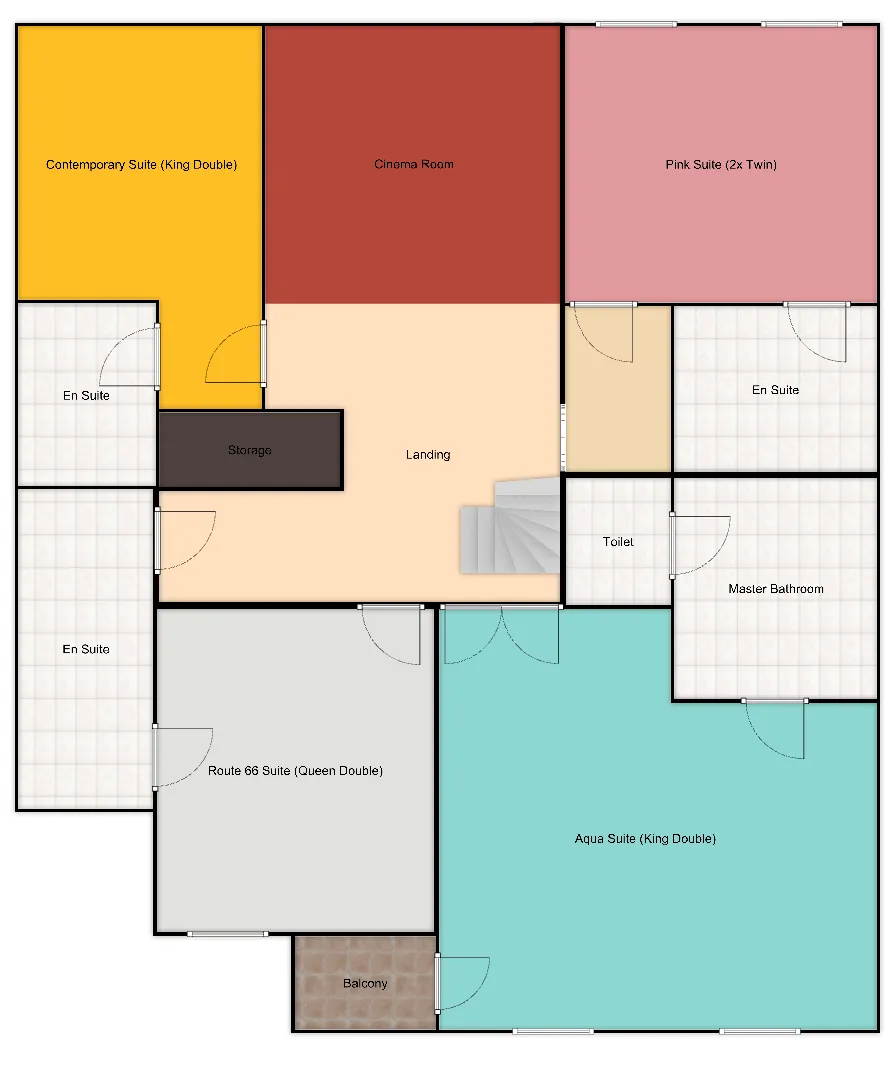 Étage plan of The Watersong Residence