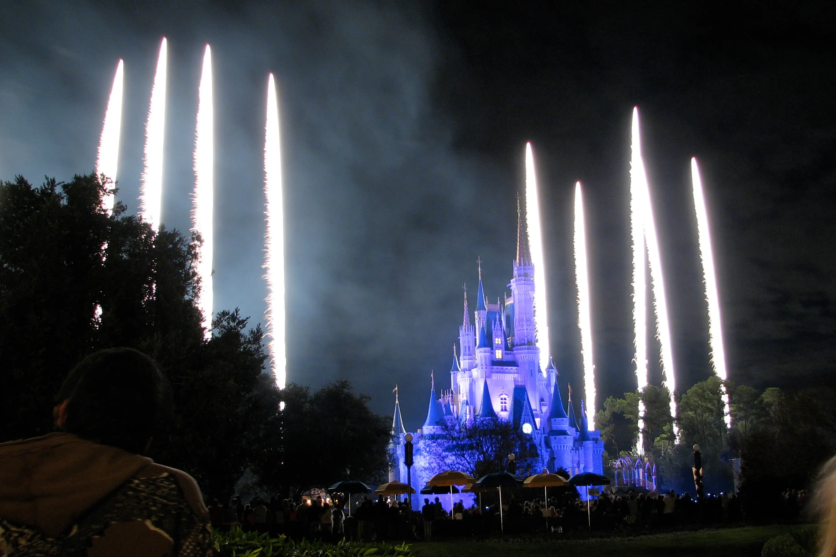 Fireworks over Cinderella Castle at Magic Kingdom, Walt Disney World — a short drive from The Watersong Residence