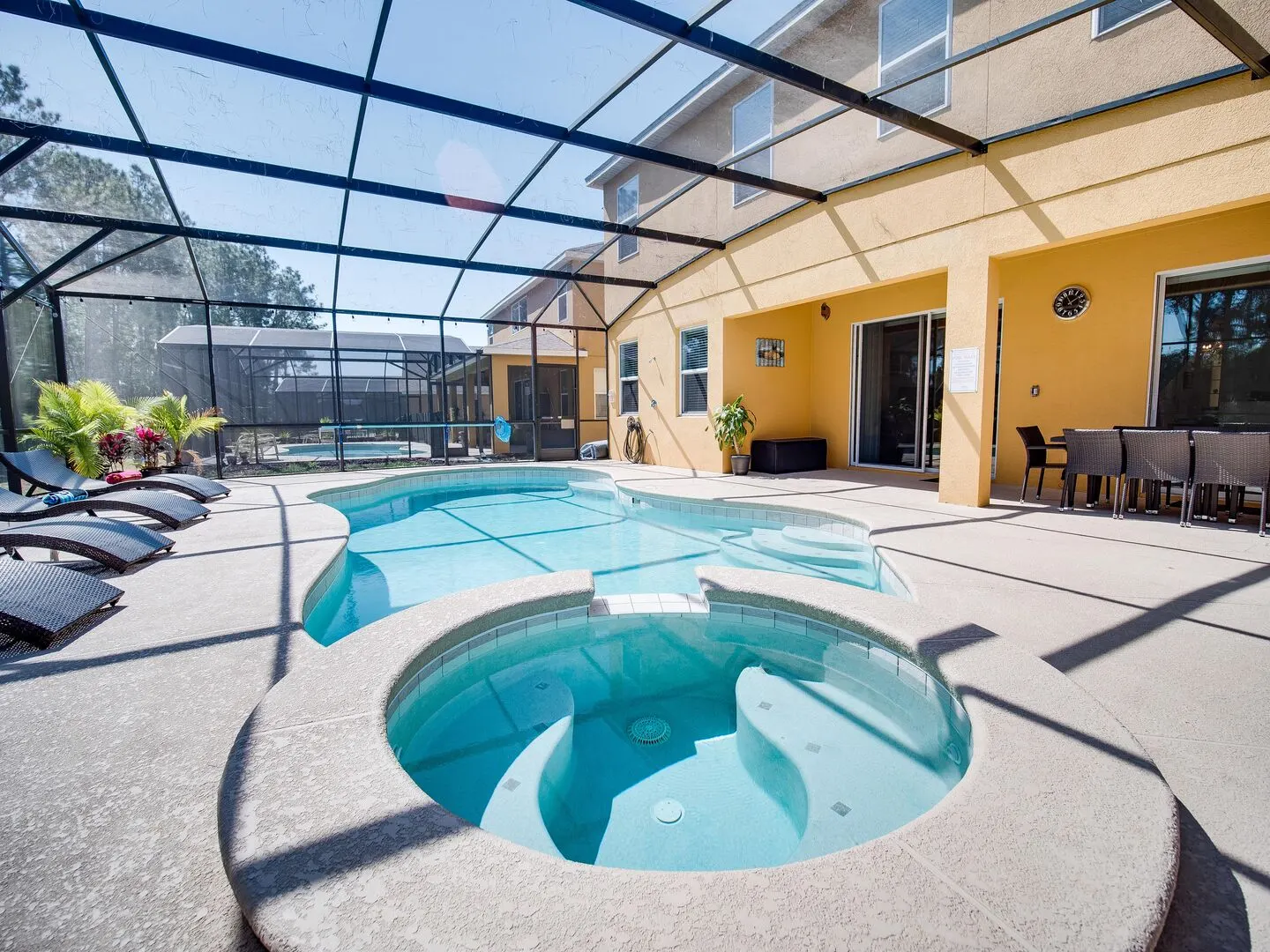 The private south-facing pool and spa at The Watersong Residence — view 8